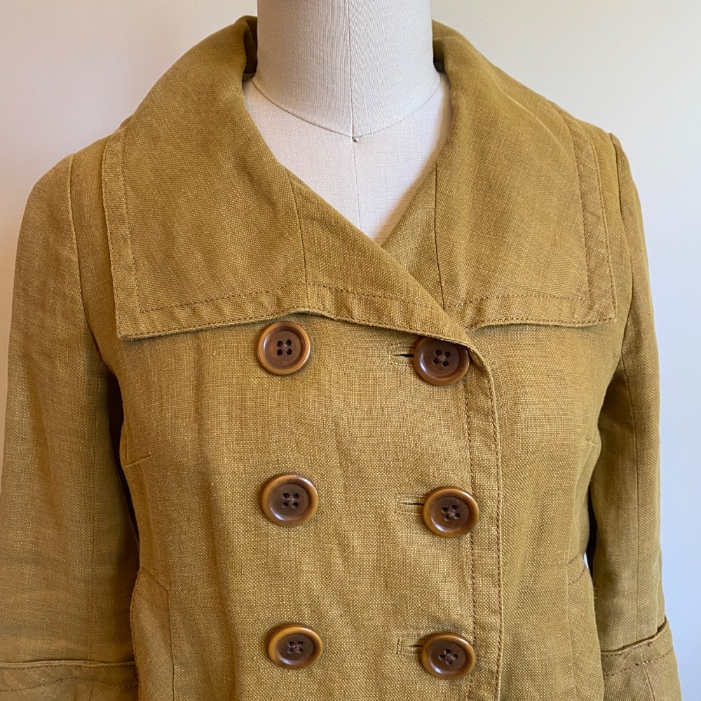 J. Crew Linen Jacket - Picture 2 of 7